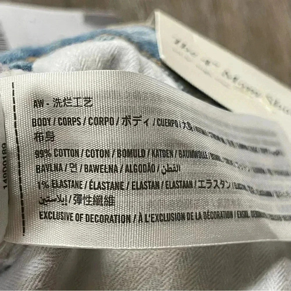 NWT Abercrombie & Fitch Women's Size 37 The 4" Mom Short High Rise Plus Size NEW - Picture 4 of 7